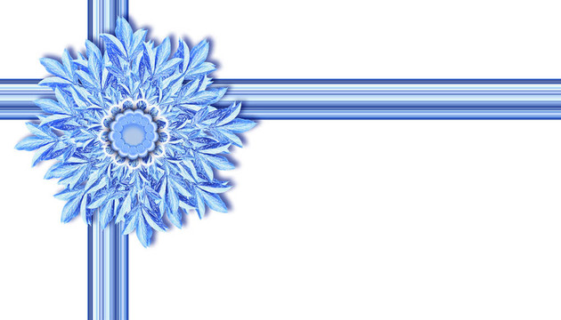 裝飾的雪花