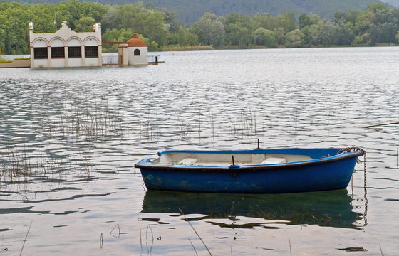 西班牙湖旅游Banyoles。