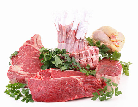 生生肉和歐芹