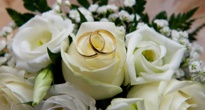 結(jié)婚戒指花