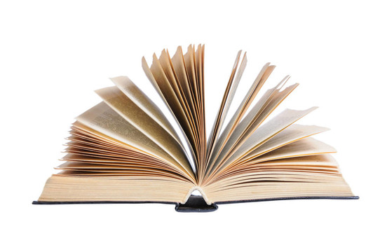 打開的書