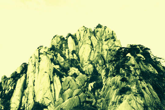黃山風(fēng)光 舊照片