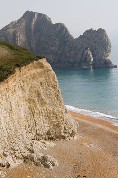 風(fēng)景石拱門；Lulworth Cove景觀