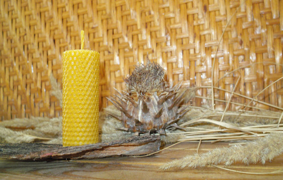 Beeswax的蠟燭