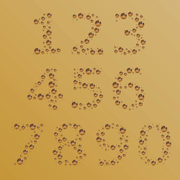 泡沫數(shù)字