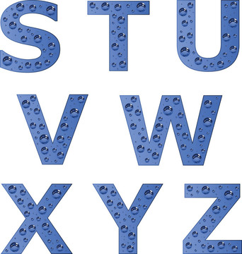 泡泡字母-第3部分