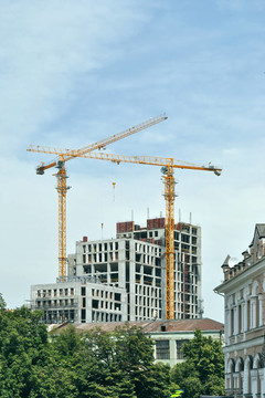 新房子的建筑