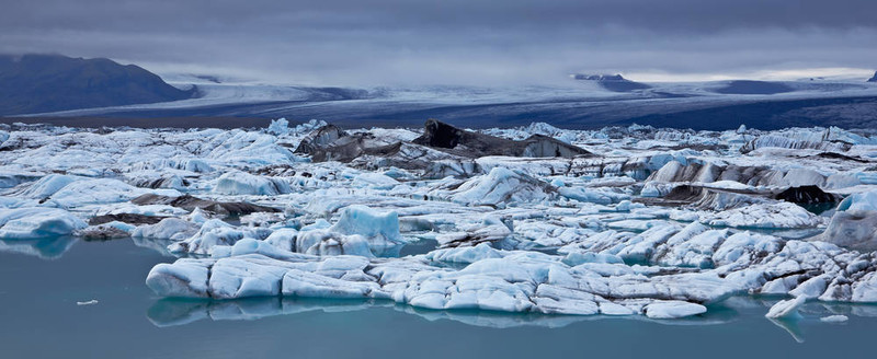 Jokulsarlon Glacial Lagoon；Vatnajokull；冰島