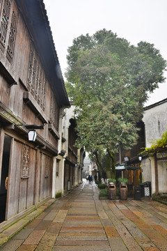 古鎮(zhèn)石板路