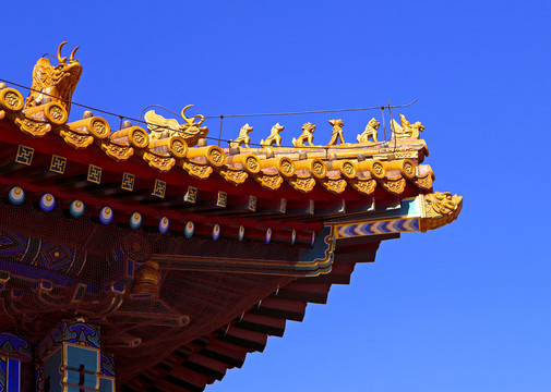 古建筑屋脊
