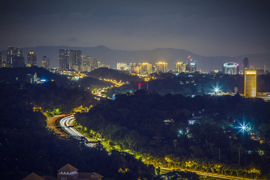 吉隆坡的夜色