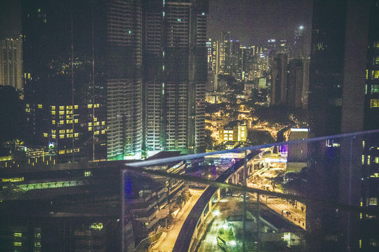 吉隆坡的夜色