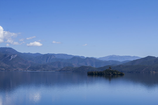 山水 河流 江山如畫