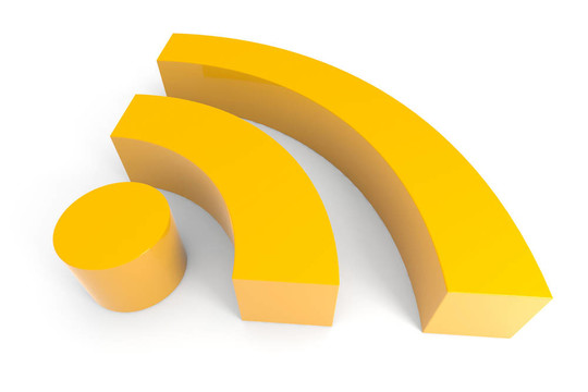 3D RSS標(biāo)志。