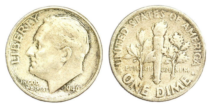 1946美元美國硬幣