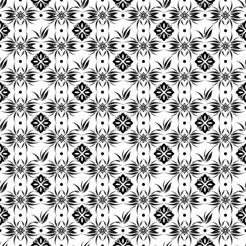 無縫的花卉圖案