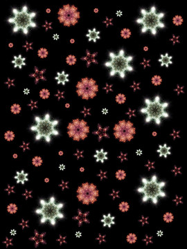 煙花雪花