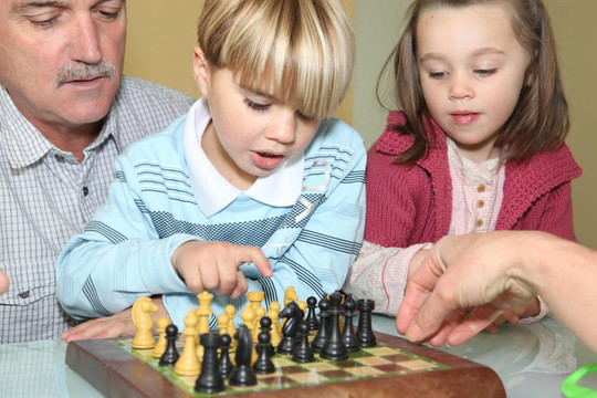 家庭下棋