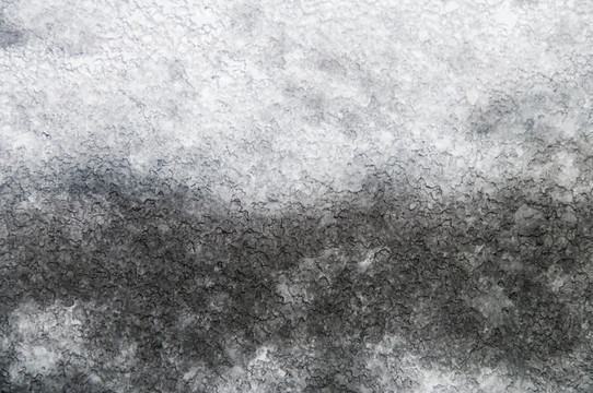 窗上雪花的紋理