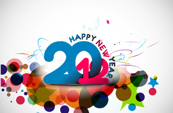 新年2012海報設(shè)計