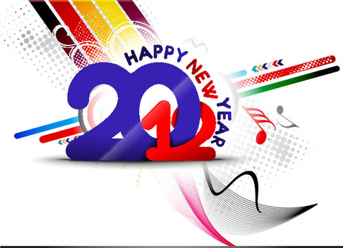 新年2012海報設(shè)計