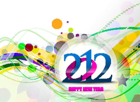 新年2012海報(bào)設(shè)計(jì)