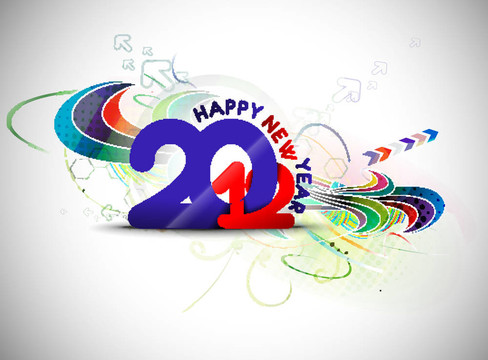 新年2012海報(bào)設(shè)計(jì)