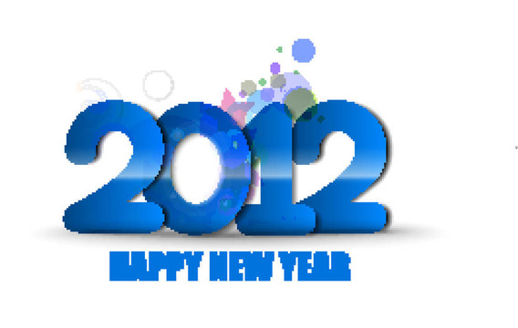 新年2012背景