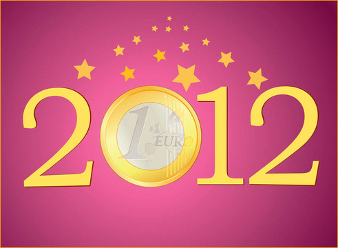 2012新年用歐元硬幣