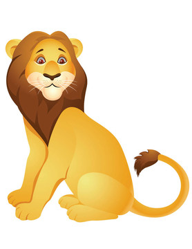 獅子卡通