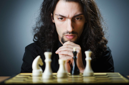 棋手玩他的游戲