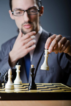 棋手玩他的游戲