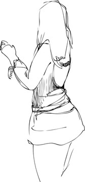 一個(gè)女孩