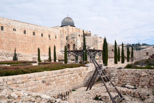 圣殿山和Al Aqsa