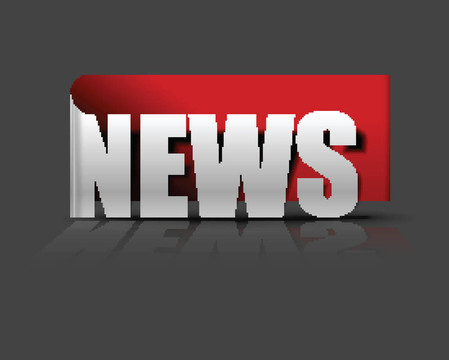 新聞設(shè)計貼紙