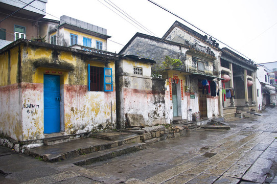 在中國(guó)傳統(tǒng)的中國(guó)村莊