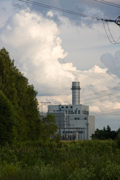 電線線與天空