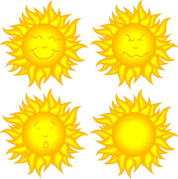 太陽的臉