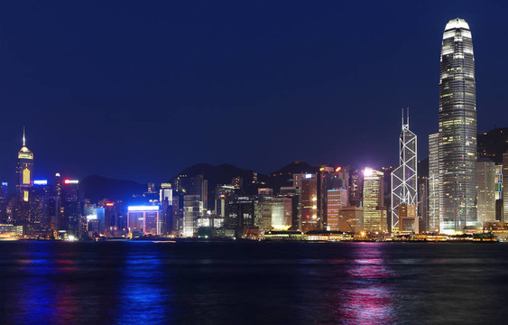 香港的夜晚