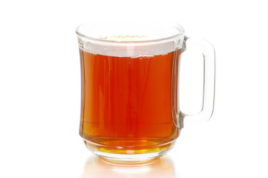 在一杯茶