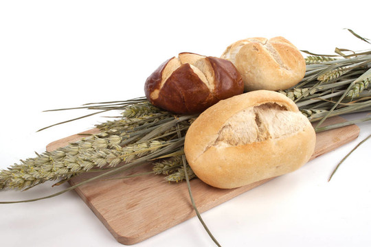 各種breadrolls和面包