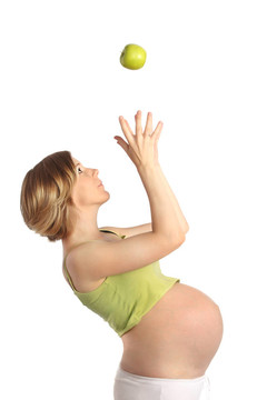 孕婦蘋果