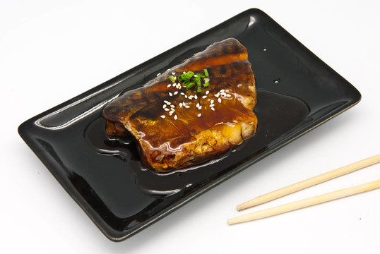 日本菜風格；醬烤Saba魚