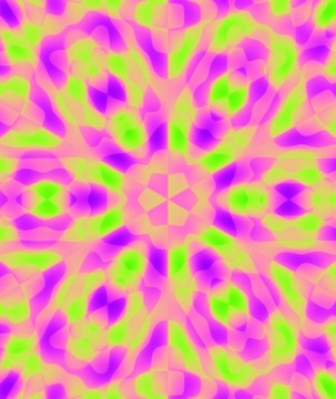 萬花筒的石灰；淡紫色；紫色；粉色色調(diào)