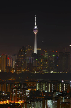 吉隆坡之夜塔