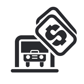 說明單個(gè)孤立停車圖標(biāo)