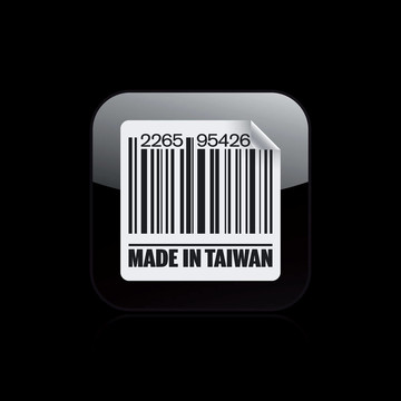 說明單孤立臺灣圖標(biāo)