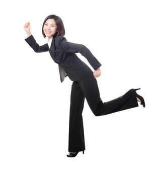 年輕女商人
