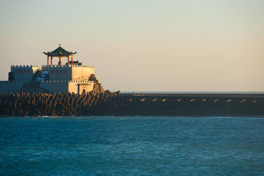 感恩亭橋海景