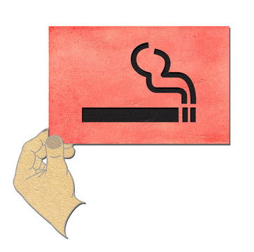 吸煙區(qū)標(biāo)志復(fù)古風(fēng)格